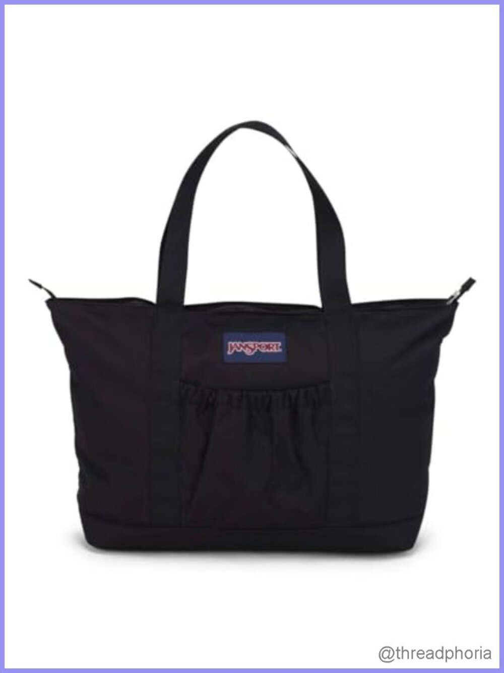 JanSport Daily Tote 100% Polyester Zippered Shoulder Bag
